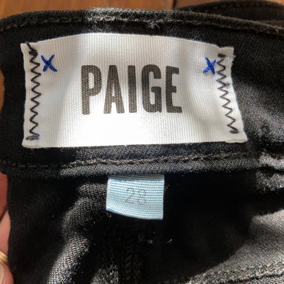 Paige Jeans- Verdugo Ultra Skinny, BLACK-28 - Picture 7 of 8